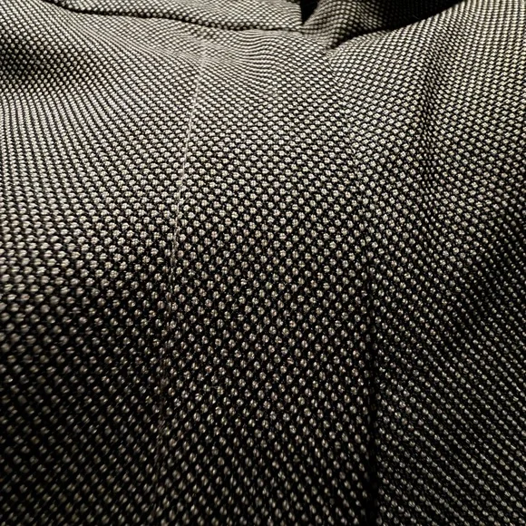 Kasper 2 Piece Tan & Black Print Pant Suit Women Size 14 Business Classic - Picture 10 of 12